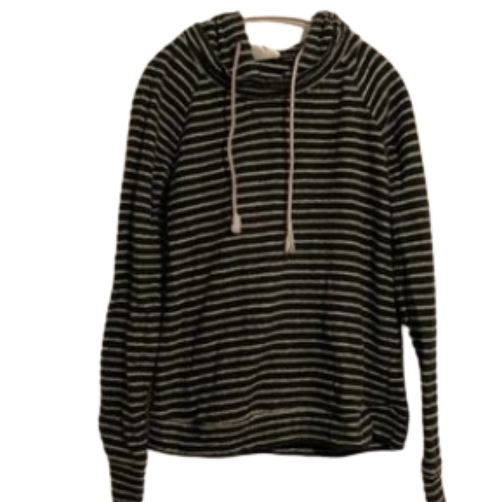 A.L.C. Women’s hooded striped sweater size s